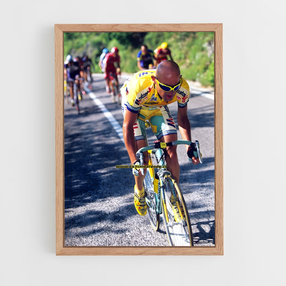 Poster La Montée de Marco – affiche Cyclisme (vue 4)